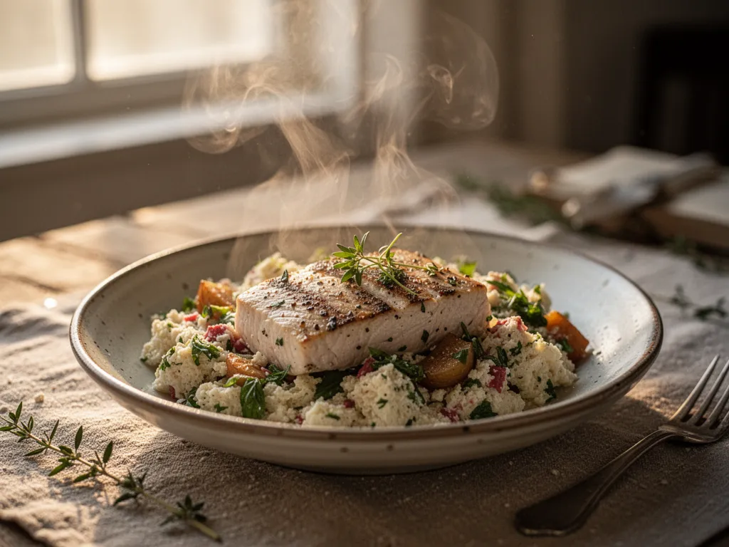 Assortiment de salades froides prêtes pour le Shabbat sur une table