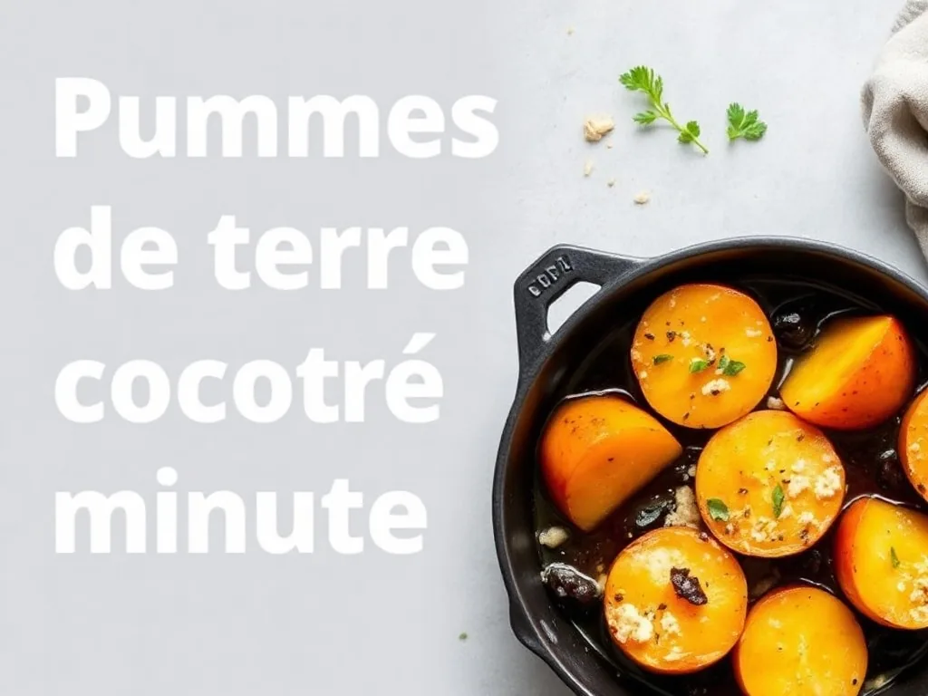 Cocotte-minute sur feu vif, pommes de terre entières dans le panier vapeur